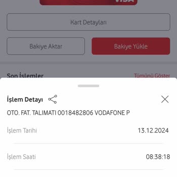 Vodafone Pay Üzerinden Yapılan Ödemede Dekont Sorunu Ve Müşteri Hizmetleri İletişimsizliği