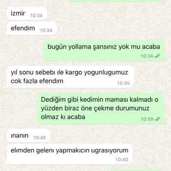 Mamasepetimde.com Sipariş Sorunu Ve İletişim Eksikliği