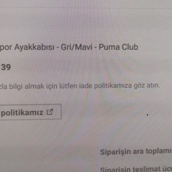 İptal Edilen Sipariş Ve Eksik Hediye Çeki