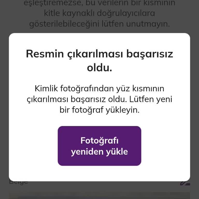 KYC İşlemlerinde Sürekli Hata: Acil Çözüm Bekliyorum