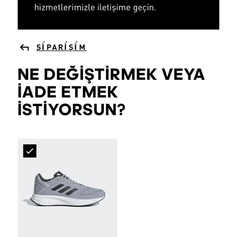 Adidas Uygulamasındaki İade Sorunu Mağduriyeti