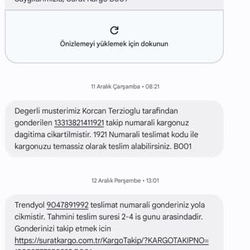Sürat Kargo: Müşteri Hizmetleri Ve Teslimat Sorunları