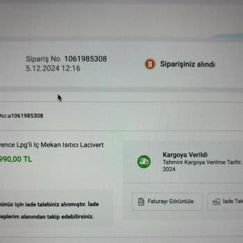 Yanlış Ürün, İade Sorunu Ve Para İadesi Beklentisi