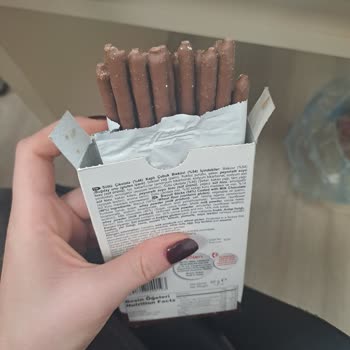 Açık Ambalajlı Biscolata Stix İle Karşılaşma