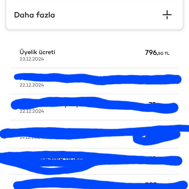Haksız Üyelik Ücreti İadesi Talebi