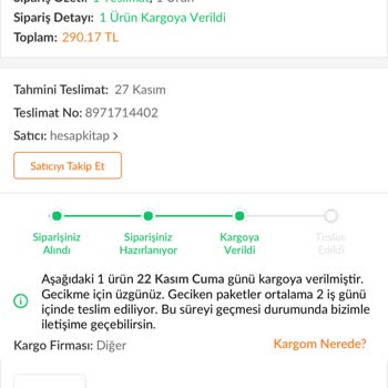 Kargo Sürecinde Bilgim Dışında İade Edilen Ürün Ve Geciken Para İadesi