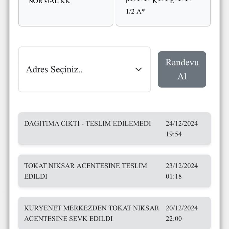 Denizbank Kartımın Teslimat Sorunu