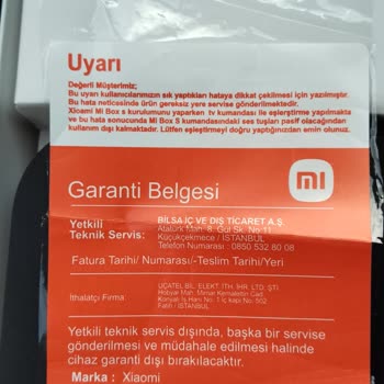 Trendyol'dan Aldığım Xiaomi TV Box Sorunu Ve Müşteri Hizmetleri İlgisizliği!