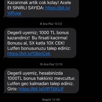 Cutt. Ly İzinsiz Mesaj Yağmuruna Son Verin!