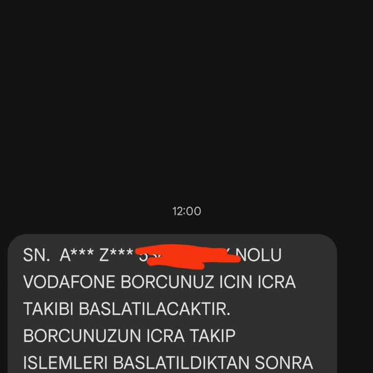 Yanlış İcra Takibi: Vodafone'un Acil Müdahalesi Gerekli