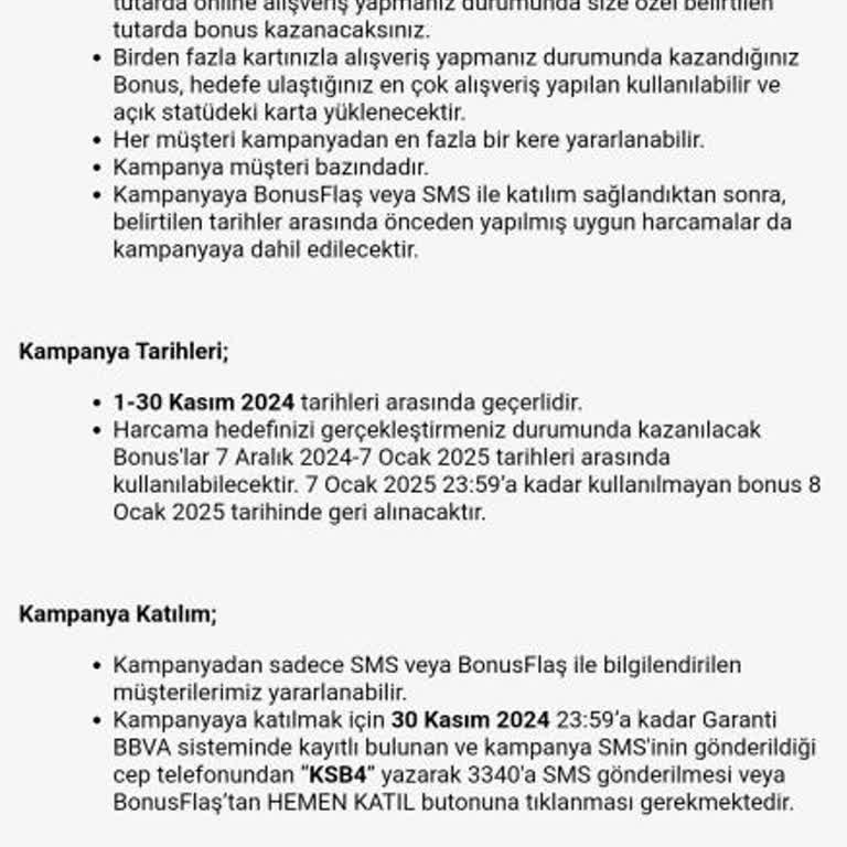 Garanti Bankası Bonus Kampanyasında Yaşanan Sorunlar