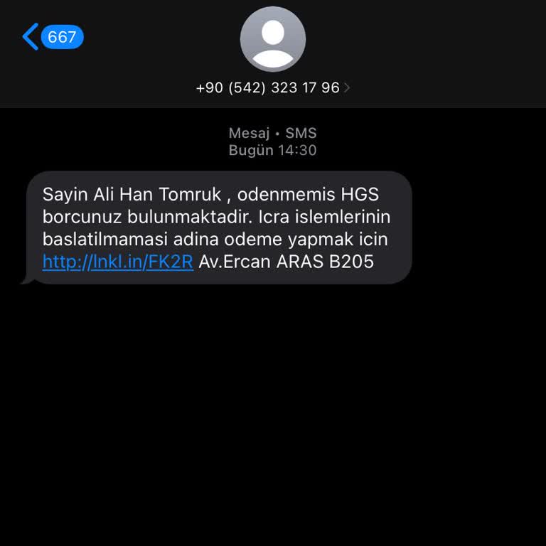 HGS Borcu Ve Kimlik Bilgisi Güvenliği Tehdidi
