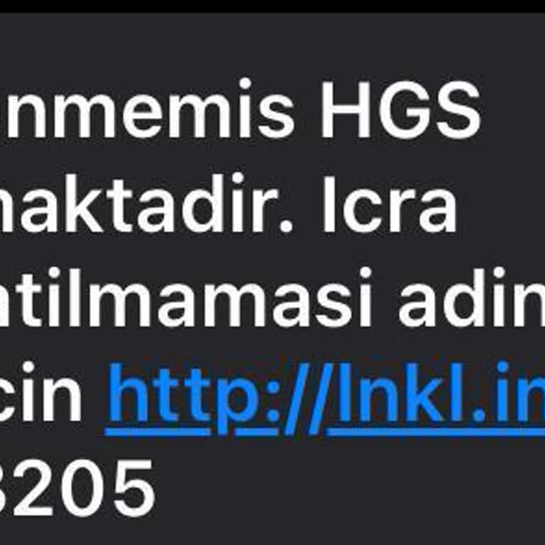HGS Borcu Ve Kimlik Güvenliği Endişesi