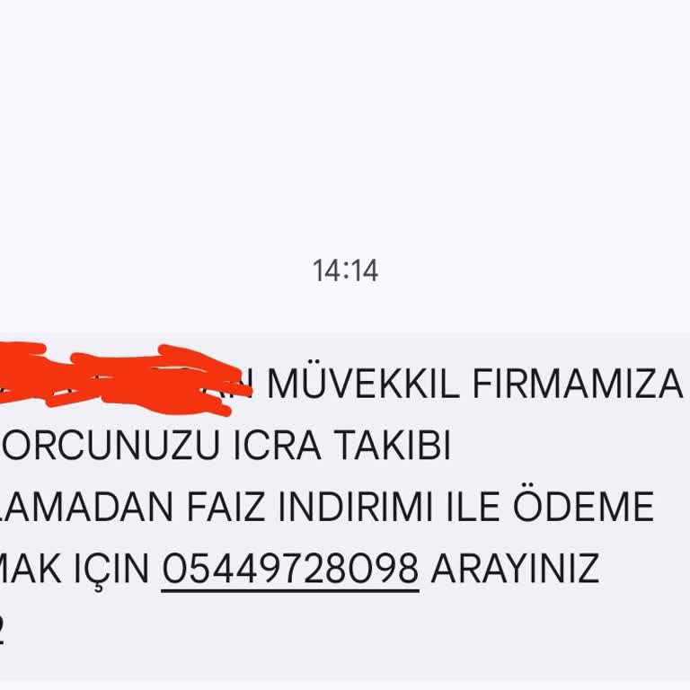 Adıma Açılmış Sahte Dava Mesajı