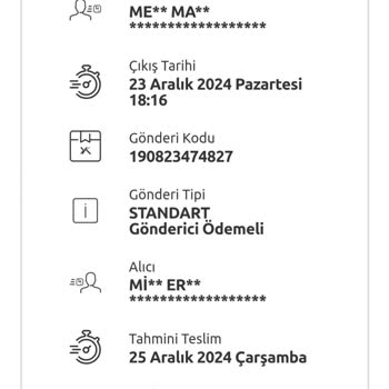 Teslimat Sorunu Ve Müşteri Hizmetleri Eksikliği