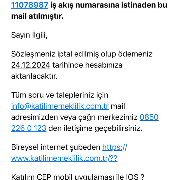BES İptali Sonrası Ücret İadesi Yapılmadı