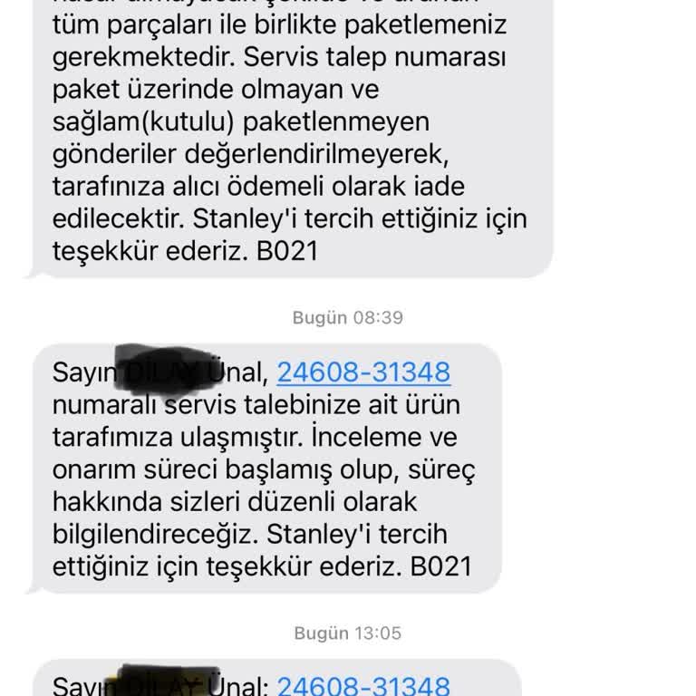 Stanley Termosun Yalıtım Sorunları Ve Yetersiz Müşteri Hizmetleri