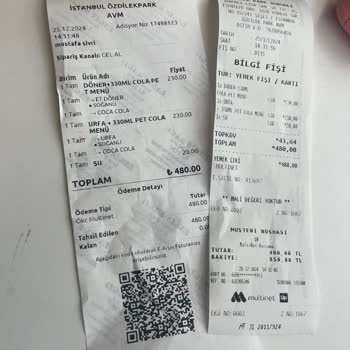 Özdilek AVM'de Beklentileri Karşılamayan Dürüm Deneyimi