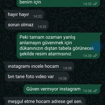 Instagram'da Karşılaşılan Şüpheli Teklif