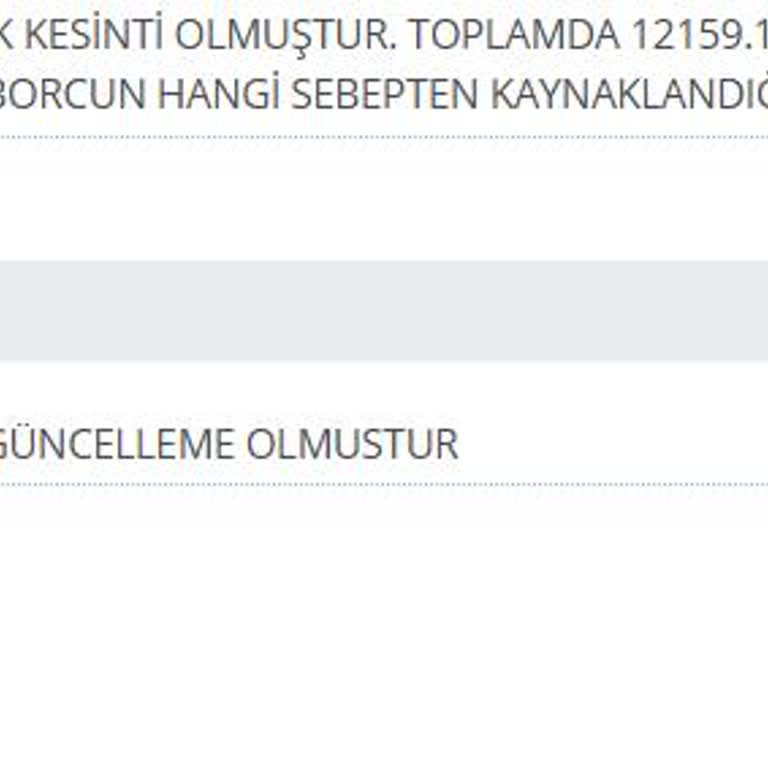 Haksız Kesinti: Emekli Maaşından Açıklamasız Borç Kesintisi