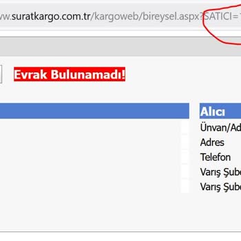 Online Siparişim Gönderilmedi Ve İletişim Kurulamıyor