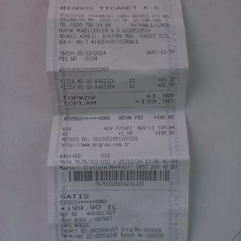 Migros'tan Aldığım Pizza'da Zeytin Çekirdeği Şoku