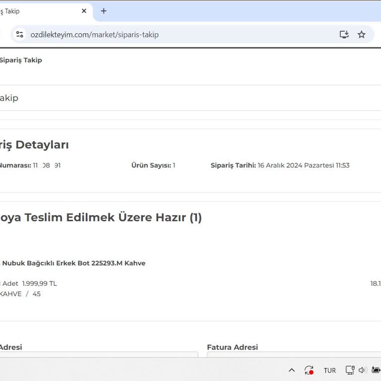 Siparişim Kargoya Teslim Edilmiyor!