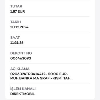 Akbank'ın Sürekli Kesilen Kurye Masrafı