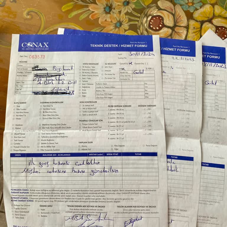 Su Arıtma Cihazında Sürekli Sorun Ve Yetersiz Müşteri Hizmeti