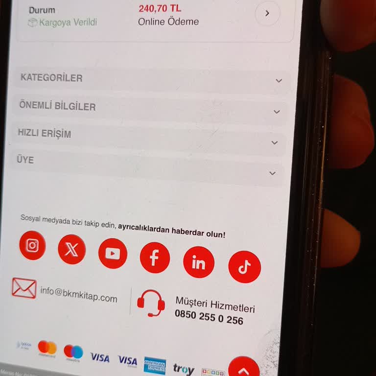 Kargo Şirketinin İletişim Eksikliği Ve Geciken Para İadesi