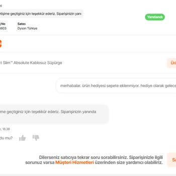 Hediye Ürün Eksikliği Ve Yanıltıcı Bilgilendirme