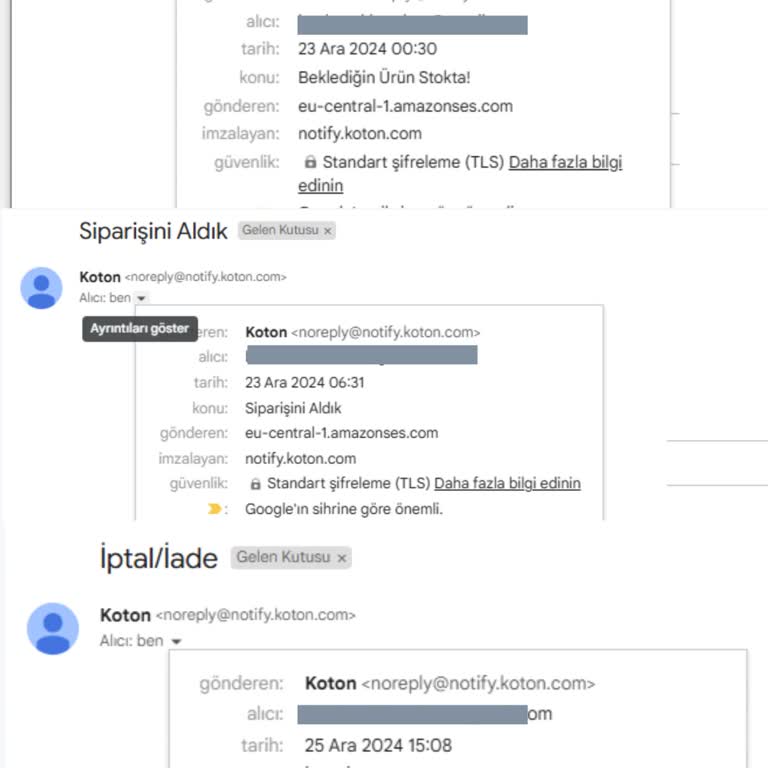 Stokta Olmayan Ürün İçin Yanıltıcı Sipariş Süreci!