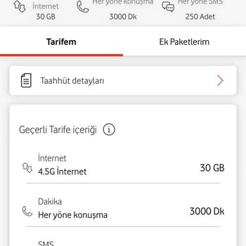 Vodafone Yanıltıcı Tarifelerle Müşteri Mağduriyeti