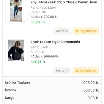 Ürün İadesi Ve İletişim Sorunu