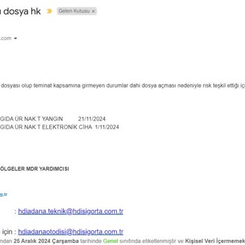 Sigorta Poliçesi İptali Ve Eksper Tavırları Hakkında Şikayet