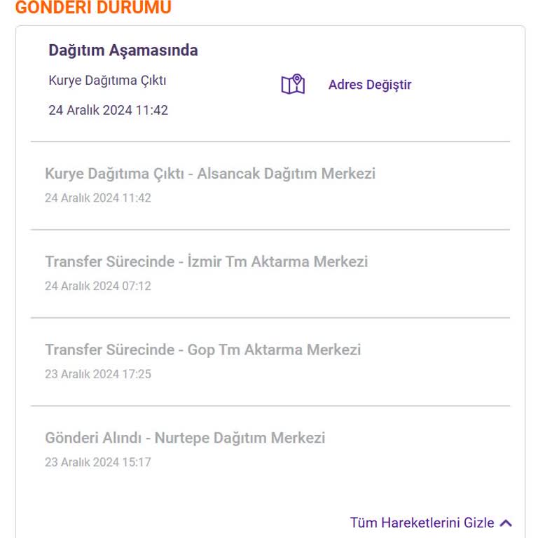 Hepsijet Kargo Teslimatında Yaşanan Belirsizlik Ve İletişim Sorunları