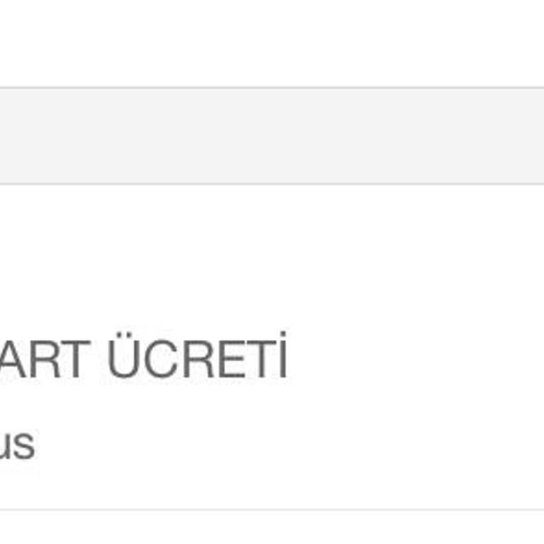 Kredi Kartı Aidatının İadesi Talebi