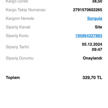 Geciken Sipariş Ve Kötü Müşteri Hizmeti