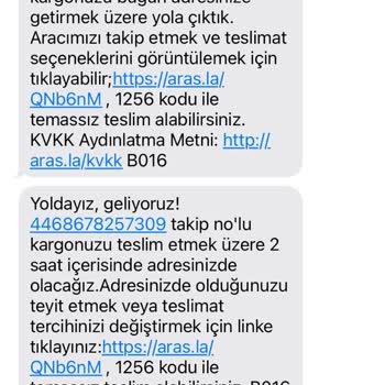 Gemlik Aras Kargo: Mesaj Var, Kargo Yok!