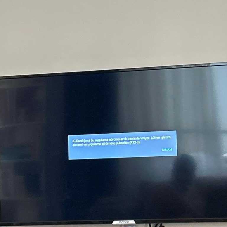 Onvo TV'de Netflix Sorunu: Güncellemeler Sonrası İzleyemiyorum