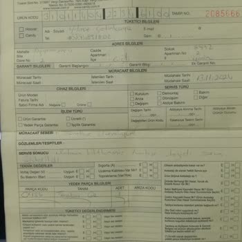 Tamir Edilmeyen Çamaşır Makinesi Mağduriyeti