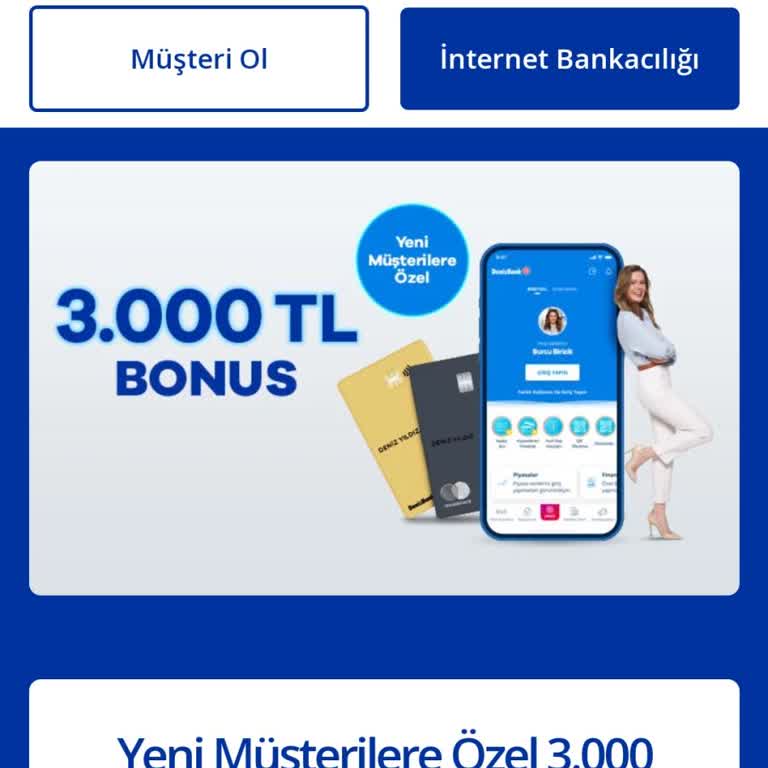 Denizbank Kredi Kartı Bonus Kampanyası Sorunu