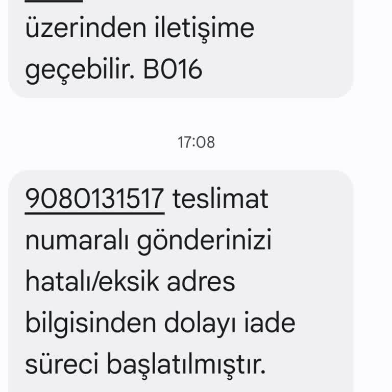Trendyol Express İle Yaşadığım İletişim Sorunu Ve Paket İade Süreci