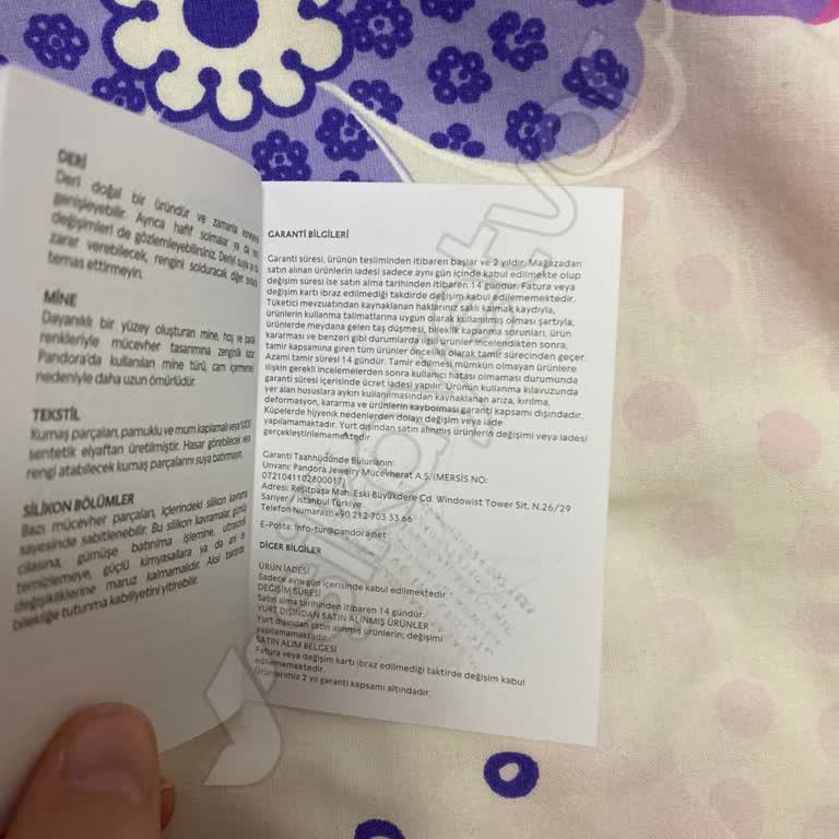 Pandora Mağaza Ve İnternet İade Politikası Sorunu