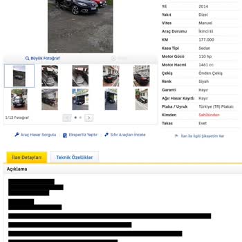 Araç İlanı Düzenleme Sorunu