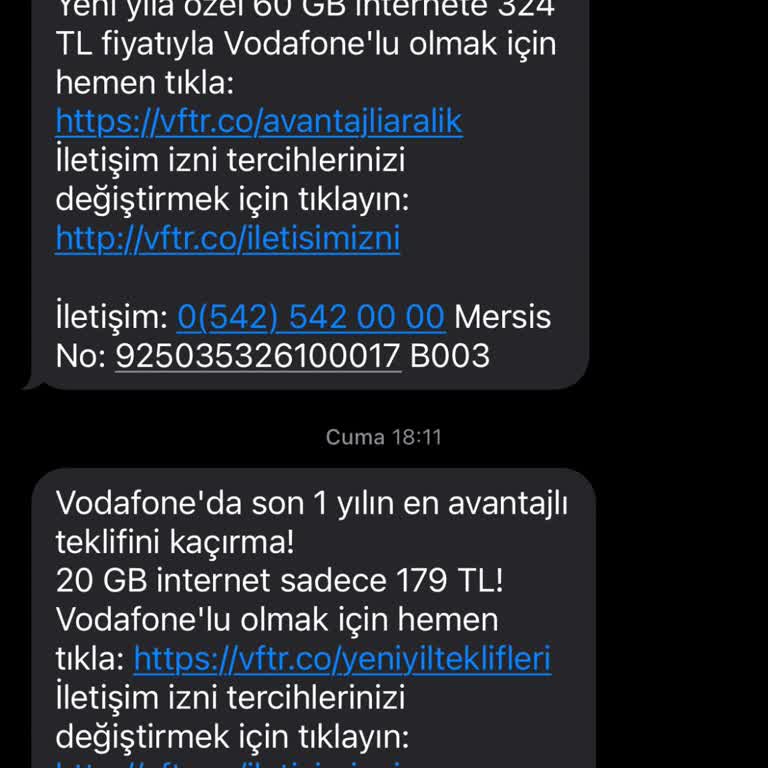 Vodafone Aralık Kampanyası Mağduriyeti Ve Yanıltıcı Bilgilendirme