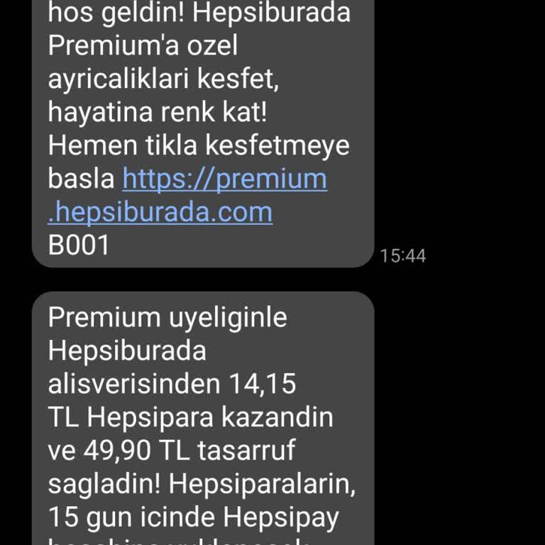 İstenmeyen Premium Üyelik Ücreti Ve Yetersiz Müşteri Hizmetleri