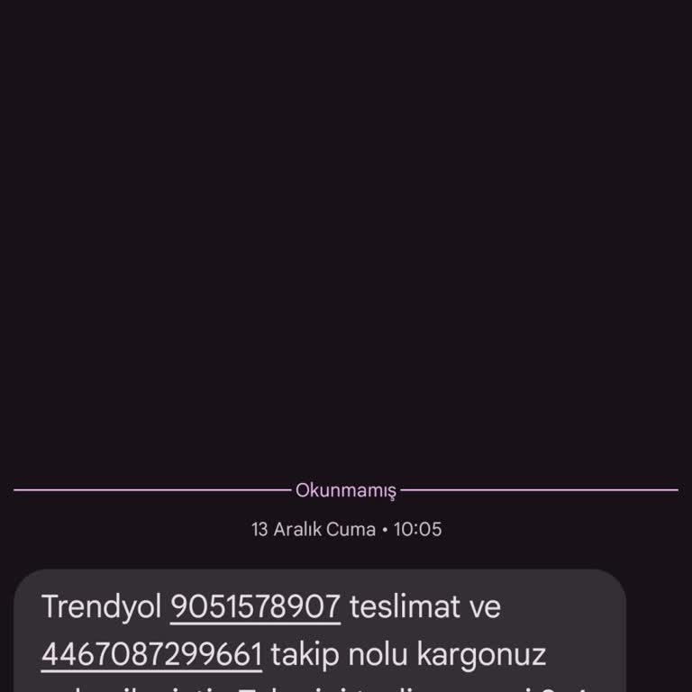 Ürünüm Teslim Edilmeden İade Edildi!