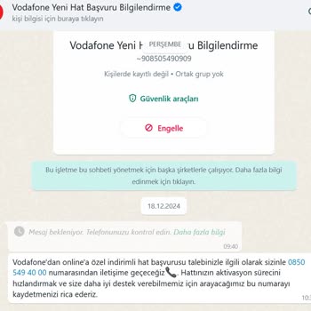 Vodafone Kampanya Mağduriyeti: Taşıma Sürecinde Karşılaşılan Sorun