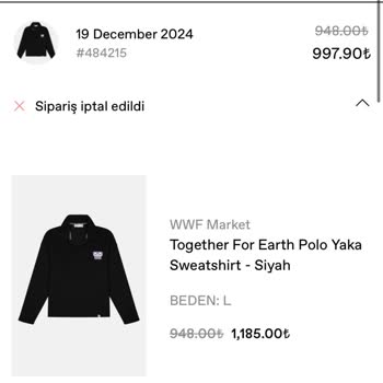 Yılbaşı Hediyesinin Stok Sorunu Ve İptal Edilen Sipariş